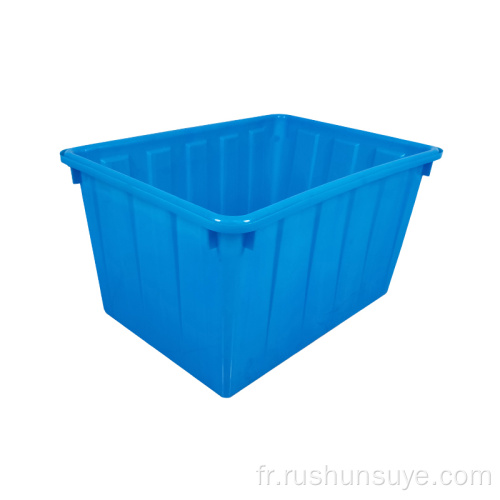 685 * 480 * 440 mm Caisse empilable aquatique bleu